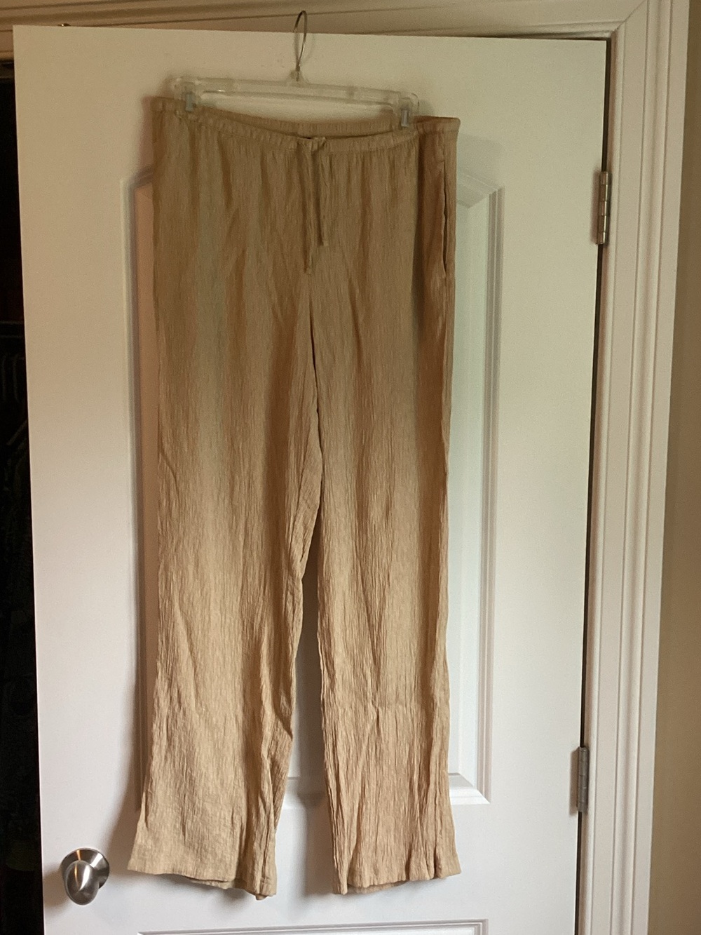 Divided H&M Lightweight Casual Pants — Tan Size Medium